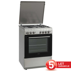 VOX kombinirani štednjak GTR 6315IX (3x plin, 1x struja)