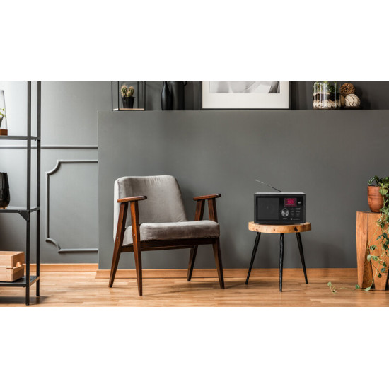 Gogen radio DAB+ DAB 620 BT črn GOGDAB620BTCB