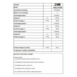 VOX ugradna ploća EBC 315 DB