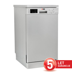 VOX perilica posuđa LC 4745 IX E [E, 10 pogr., 7 programa, zaslon, inox]