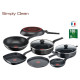 TEFAL lonac s poklopcem Simply Clean 28 cm [B5677253]