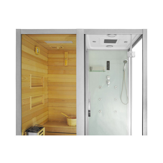 Kombinirana sauna Rain bijela