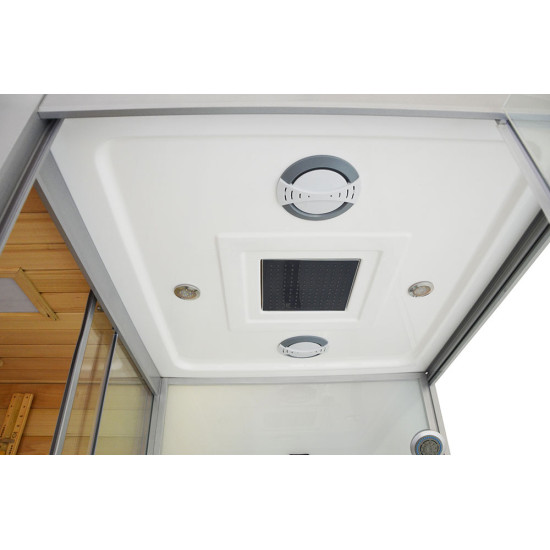 Kombinirana sauna Rain bijela