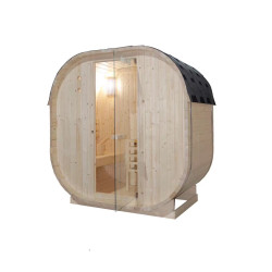 Tradicionalna vanjska sauna CUBE M Tradicionalna vanjska sauna CUBE M