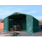 Skladišni šator 6x6m s vratima 4,1x2,9 m, PVC cerada 850