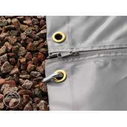 Skladišni šator 6x12m s vratima 4,1x2,9 m, cerada PRIMEtex 2300 Skladišni šator 6x12m s vratima 4,1x2,9 m, cerada PRIMEtex 2300