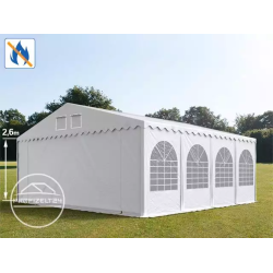 Šator za događaje 8x8 Vatrootporan - 550g/m2 s osnovnim okvirom