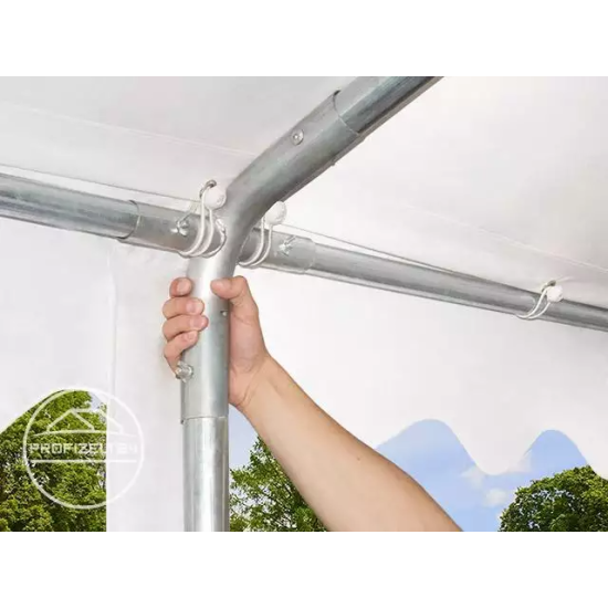 Šator za događaje 8x16 Vatrootporan - 550g/m2 s osnovnim okvirom