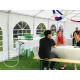 Event šator 8x10 Vatrootporan - 500g/m2 s osnovnim okvirom