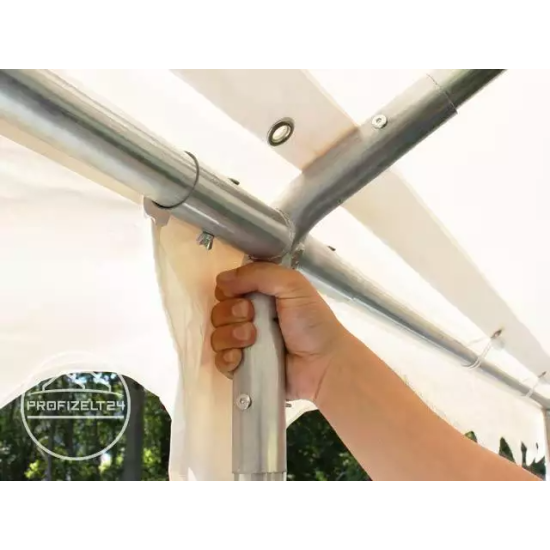 Event šator 8x10 Vatrootporan - 500g/m2 s osnovnim okvirom
