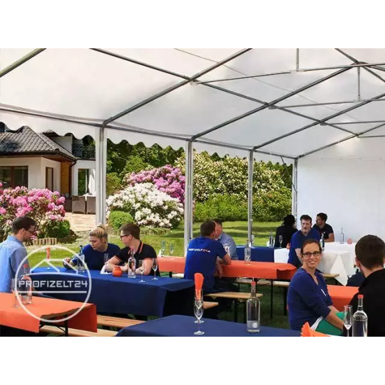 Šator za događaje 7x14 Vatrootporan - 550g/m2 s osnovnim okvirom