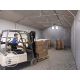 Skladišni šator 6x8 m - bočna visina 3,0 m s patentnim zatvaračem, PVC cerada 850