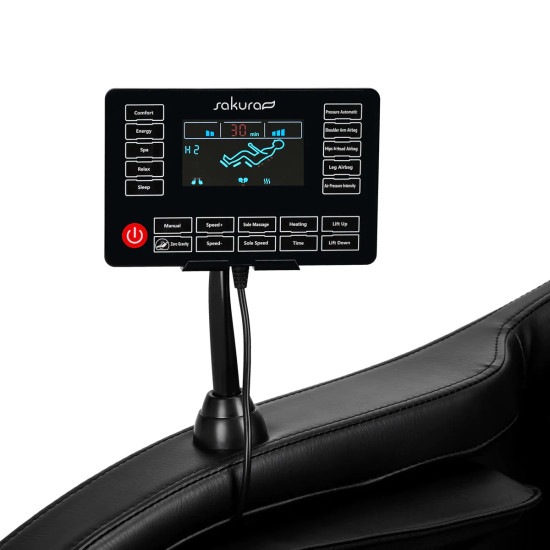 Masažni stol Sakura klasika - črn