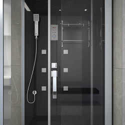 Masažna tuš kabina Wave L 100x80 cm