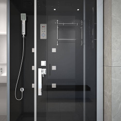 Masažna tuš kabina Wave XL 120x80 cm Masažna tuš kabina Wave XL 120x80 cm