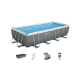 Montažni bazen Power Steel™ Rectangular 549 x 274 x 122 cm sa pumpom s kartonskim filterom