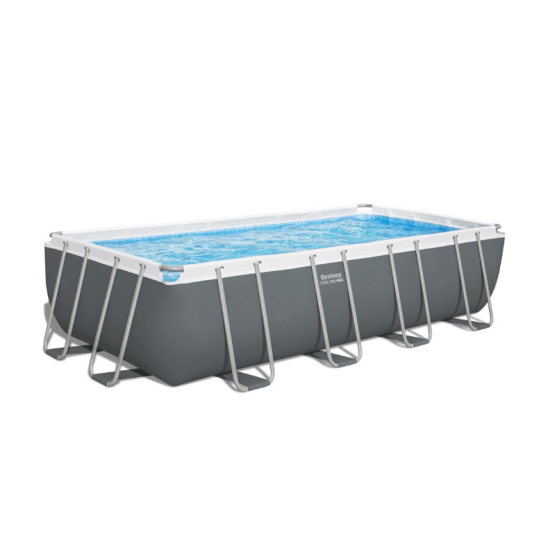 Montažni bazen Power Steel™ Rectangular 549 x 274 x 122 cm sa pumpom s kartonskim filterom