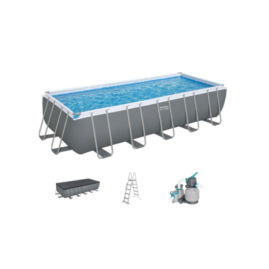 Bazen Power Steel Pro MAX 640 x 274 x 132 cm s filtarskom pješčanom pumpom