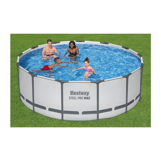 Bazen Steel Pro MAX™ 396 x 122 cm sa pumpom s kartonskim filterom