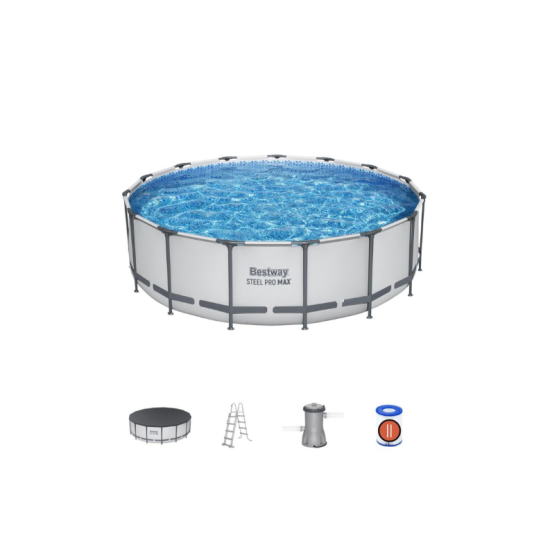 Bazen Steel Pro MAX™ 457x122 cm sa pumpom s kartonskim filterom