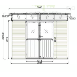 Vrtna kućica Aluna 2 Vrtna kućica Aluna 2