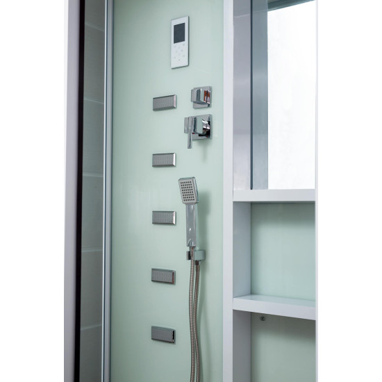 Parni tuš White Luxory XL