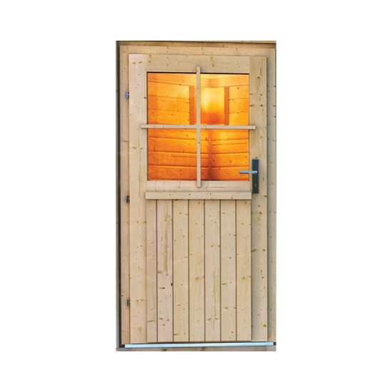 Tradiconalna vanjska sauna Svalbard sa predsobljem