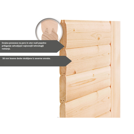 Tradicionalna sauna Jella