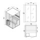 Tradicionalna sauna Shadow - M
