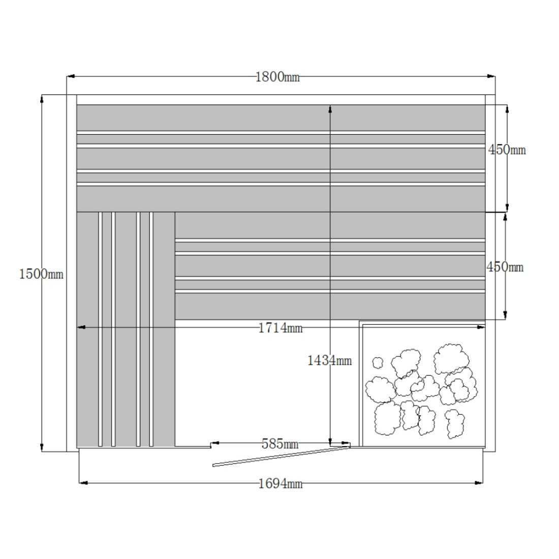 Tradicionalna sauna Omaha