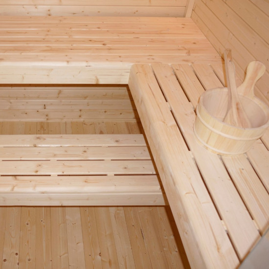 Tradicionalna vanjska sauna talo - XL