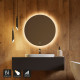 LED ogledalo okruglo SILA – 60 cm