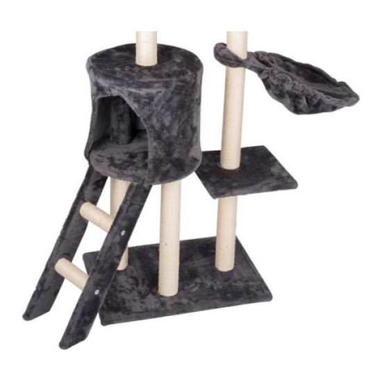 Pet Toys stablo za mačke i grebalica za mačke, 140x50x35 cm, 3 razine