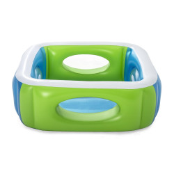 Bazen s prozirnim prozorima 168 x 168 x 56 cm Bazen s prozirnim prozorima 168 x 168 x 56 cm