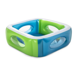 Bazen s prozirnim prozorima 168 x 168 x 56 cm Bazen s prozirnim prozorima 168 x 168 x 56 cm