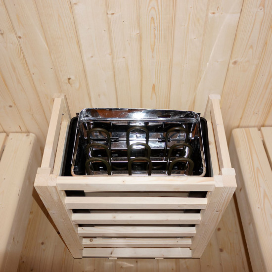 Tradicionalna vanjska sauna CUBE DELUXE L