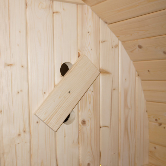 Tradicionalna vanjska sauna CUBE L