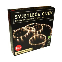Lampice uže, 10 m, bijelo Lampice uže, 10 m, bijelo
