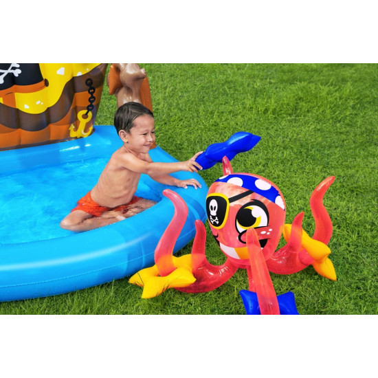 Vodeni park na napuhavanje Bestway Ships Ahoy 140 cm x 130 cm x 104 cm