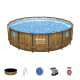 Bazen Bestway Power Steel™ Swim Vista Series™ 488x122 cm 