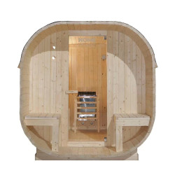 Tradicionalna vanjska sauna CUBE DELUXE L Tradicionalna vanjska sauna CUBE DELUXE L