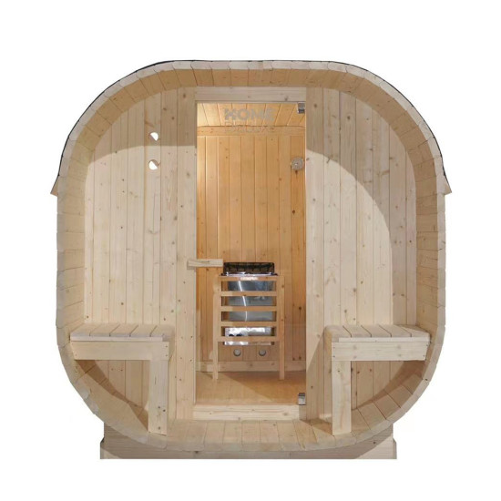 Tradicionalna vanjska sauna CUBE DELUXE L