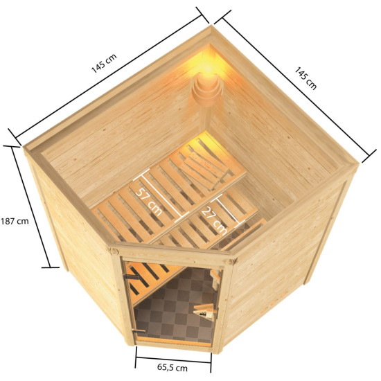 Tradicionalna sauna Antonia