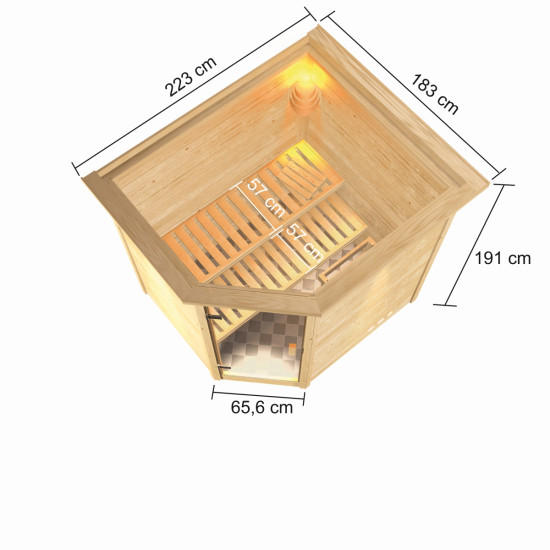 Tradicionalna sauna Elea