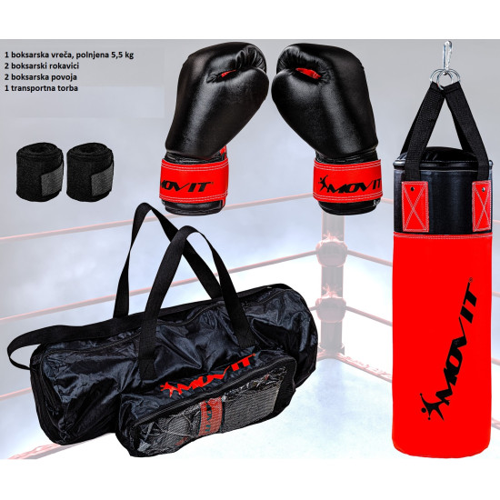 MOVIT boksački set 5,5 kg