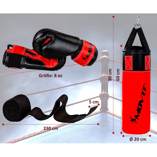 MOVIT boksački set 5,5 kg