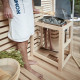Tradicionalna sauna Skyline XL BIG umjetni kameni zid