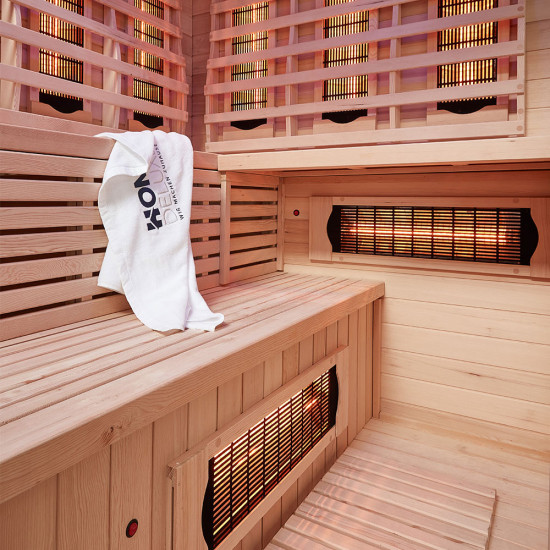 IR sauna Sahara XXL sa grijačima širokog spektra