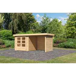 Karibu vrtna kućica Askola 240 sa bočnom i stražnjom stranom Karibu vrtna kućica Askola 240 sa bočnom i stražnjom stranom