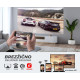 BYINTEK P19 prijenosni 3D LED DLP projektor, Android, WiFi, Bluetooth, 2GB+32GB, baterija, 350 lumena, zvučnici, max 4K UHD, HDMI + ugrađeni stalak + torbica